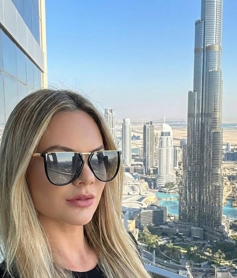 Polygon Metal Sunglasses