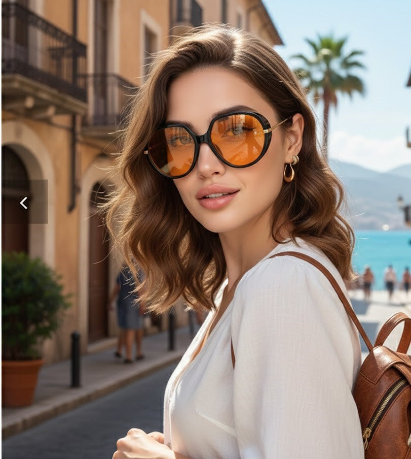 Pilot Oval Sunglasses